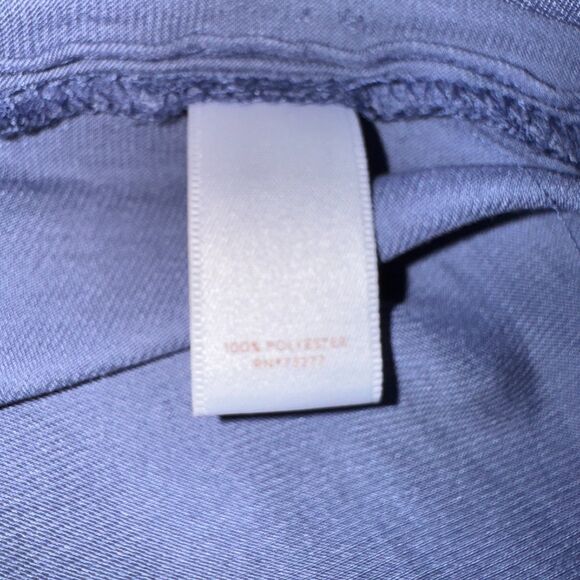 Lauren Conrad Sleeveless Blue Ruffle Tank Stretchy Women's Size Large Summer - Picture 4 of 4